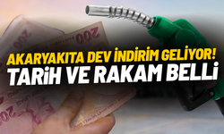 Akaryakıta dev indirim: Tarih ve rakam belli