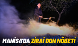 Manisa'da zirai don nöbeti