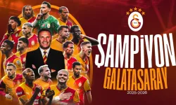 Süper Lig'de 2025/2026 sezonunun şampiyonu Galatasaray oldu