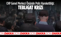 CHP Genel Merkezi'nin tahliyesi için polisler harekete geçti