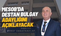 MESOB'da Destan Bulgay adaylığını açıklayacak