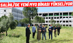 Salihli'de yeni MYO binası yükseliyor