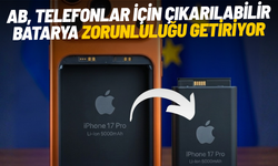 AB, telefonlar için çıkarılabilir batarya zorunluluğu getiriyor
