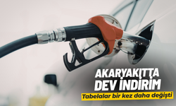 Akaryakıtta dev indirim: Tabela bir kez daha değişti