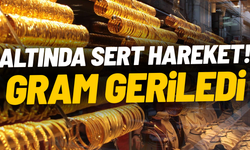 Altında sert hareket! Gram geriledi