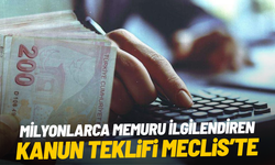 Milyonlarca memuru ilgilendiren kanun teklifi Meclis'te