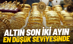 Altın son iki ayın en düşük seviyesinde