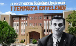 Ferdi Zeyrek'in ölümüne ilişkin dava 1 Temmuz'a ertelendi