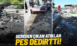 Dereden çıkan atıklar pes dedirtti