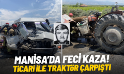 Hafif ticari araç traktöre çarptı: 1 ölü, 3 yaralı