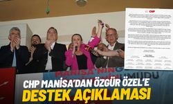 CHP Manisa’dan Özgür Özel’e destek açıklaması