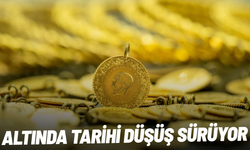 Altında tarihi düşüş sürüyor