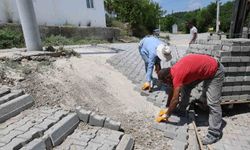 Şehzadeler'de 20 bin metrekare kilit parke taşı döşenecek