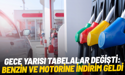 Gece yarısı tabelalar değişti: Benzin ve motorine indirim geldi