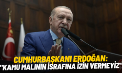 Cumhurbaşkanı Erdoğan: "Kamu malının israfına izin vermeyiz"