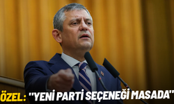 Özgür Özel: "Yeni parti seçeneği masada"