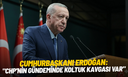 Cumhurbaşkanı Erdoğan: "CHP'nin gündeminde koltuk kavgası var"