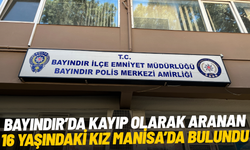 Bayındır’da kayıp olarak aranan 16 yaşındaki kız Manisa’da bulundu