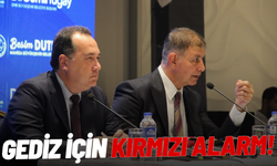 Gediz için kırmızı alarm