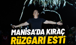 Manisa'da Kıraç rüzgarı esti
