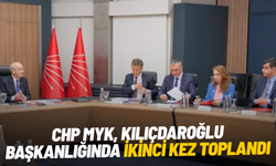CHP MYK, Kılıçdaroğlu başkanlığında ikinci kez toplandı