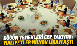 Düğün yemekleri cep yakıyor: Maliyetler milyon lirayı aştı