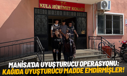 Manisa'da uyuşturucu operasyonu: Kağıda uyuşturucu madde emdirmişler!