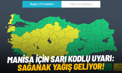 Manisa için sarı kodlu uyarı: Sağanak yağış geliyor!