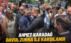 AK Parti'ye katılan Ahmet Karadağ'a coşkulu karşılama