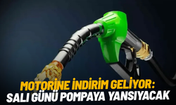 Motorine indirim geliyor! Salı günü pompaya yansıyacak