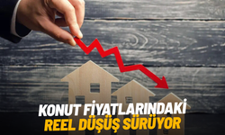 Konut fiyatlarındaki reel düşüş sürüyor