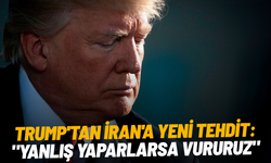 Trump'tan İran'a yeni tehdit: "Yanlış yaparlarsa vururuz"