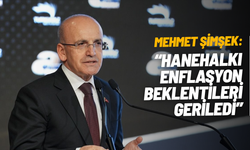 Mehmet Şimşek: Hanehalkı enflasyon beklentileri geriledi