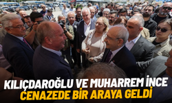 Kılıçdaroğlu ve Muharrem İnce cenazede bir araya geldi
