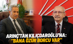 Arınç'tan Kılıçdaroğlu'na: "Bana özür borcu var"