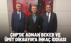 CHP'de Adnan Beker ve Ümit Dikbayır'a ihraç iddiası