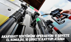 Akaryakıt sektörüne operasyon: 6 şirkete el konuldu, 10 şirkete kayyum atandı