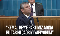 Özgür Özel: Kemal Bey'e partimiz adına bu tarihi çağrıyı yapıyorum