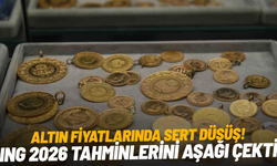 Altın fiyatlarında sert düşüş: ING 2026 tahminlerini aşağı çekti