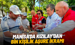 Manisa'da Kızılay'dan bin kişilik aşure ikramı