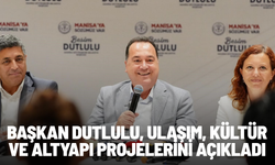 Başkan Dutlulu, ulaşım, kültür ve altyapı projelerini açıkladı