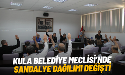 Kula Belediye Meclisi’nde sandalye dağılımı değişti