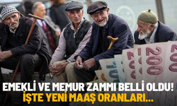 Emekli ve memur zammı belli oldu! İşte yeni maaş oranları...