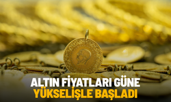 Altın fiyatları güne yükselişle başladı