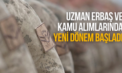 Uzman erbaşlar ve kamu personel alımlarına yeni düzenleme Resmî Gazete'de yayımlandı