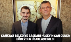 Çankaya Belediye Başkanı Hüseyin Can Güner görevden uzaklaştırıldı