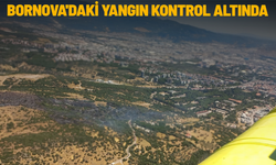 Bornova'daki yangın kontrol altında