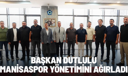 Başkan Dutlulu, Manisaspor yönetimini ağırladı