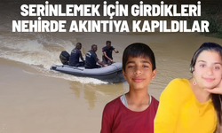 Serinlemek için girdikleri nehirde akıntıya kapıldılar
