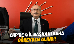 CHP'de 4 il başkanı daha görevden alındı